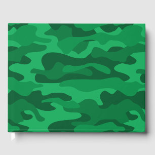 Livre D'or Camo Monocolor Vert Espagnol