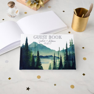 Livre D'or Camping Mariage Custom Guest Book