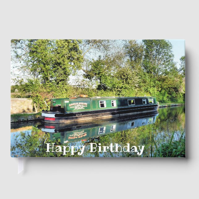 LIVRE D'OR CANAL NARROWBOATS (Recto)