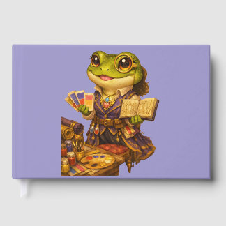 Livre D'or Caractère de grenouille créatrice de royaume
