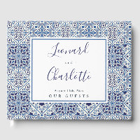 Carreaux bleus Mariages clients Réserver