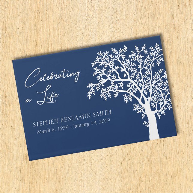 Livre D'or Célébration de la vie Arbre blanc (Créateur téléchargé)