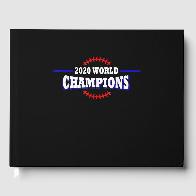 Livre D'or Champions du monde de baseball 2020 (Recto)