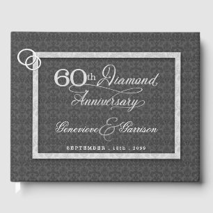 Livre D'or Charbon 60ème Anniversaire du Diamant avec Photo