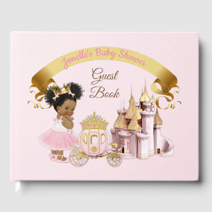Livre D'or Château de Princesse Royale Carrosse Rose Or Fille