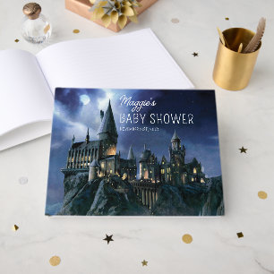 Livre D'or Château Harry Potter Baby Shower de Poudlard au