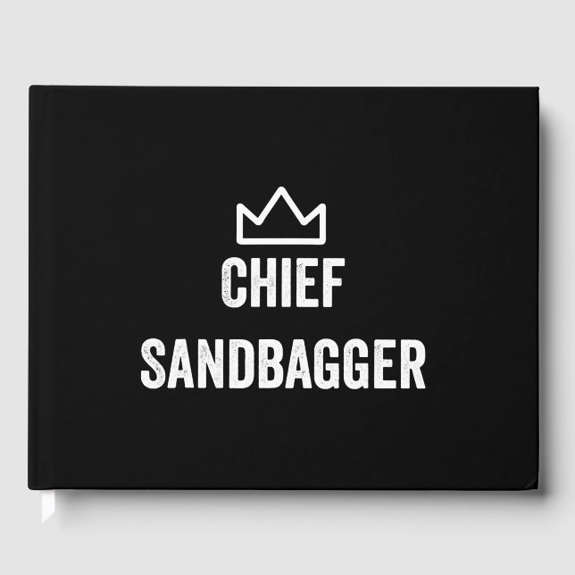 Livre D'or Chef Sandbagger Golf mème Bjj Chess Sandbag (Recto)