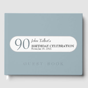 Livre D'or Choisissez Couleur 90e anniversaire de célébration