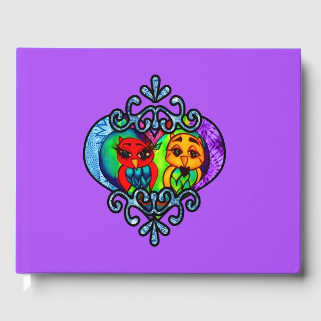 Livre D'or Chouettes d'amour Regal (Recto)