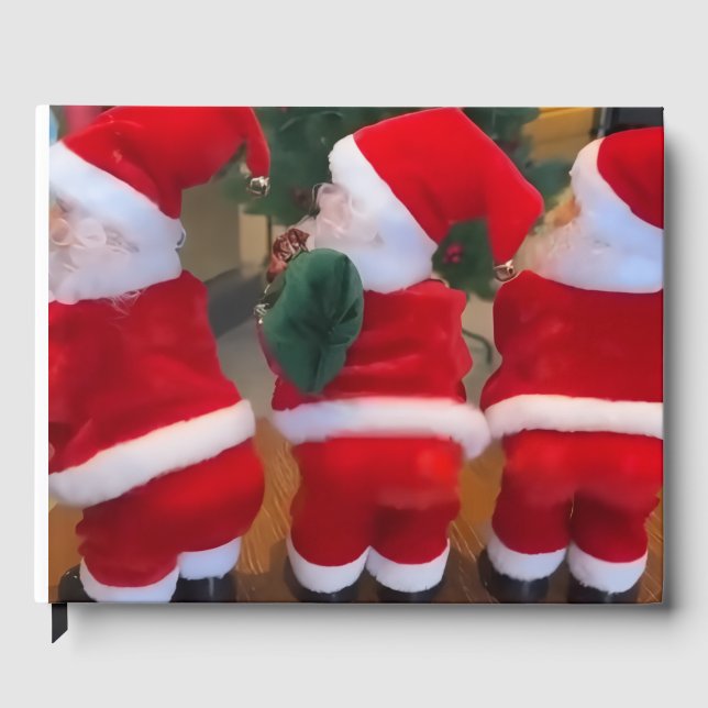 Livre D'or Christmas guest book (Recto)