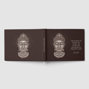 Livre D'or Citation Bouddha de texte personnalisé