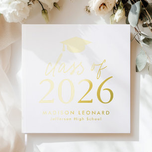 Livre D'or Classe moderne de 2025 Graduation