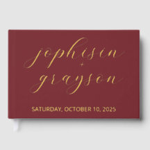 Livre d'or classique, Livre d'or Mariage moderne