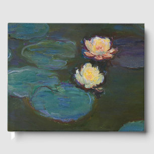 Livre D'or Claude Monet Nymphéas Art Impressionniste à l'Huil