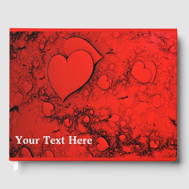 Livre D'or Coeurs sensibles (Recto)