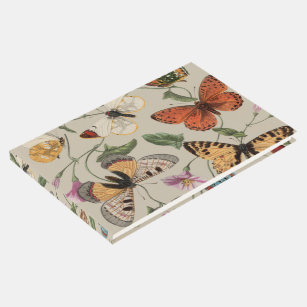 Livre D'or Collection de la papillon Moth Nature Dessin