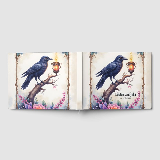 Livre D'or Collection de mariage Enchanted Raven (Complet)