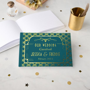 Livre D'or Collection de Mariages Art Déco Gatsby vintage des