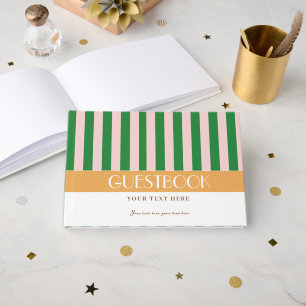 Livre D'or Coloré Style Clair Couleur Minimaliste