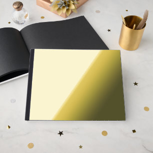 Livre D'or Conception simple noire personnalisée Ajouter une