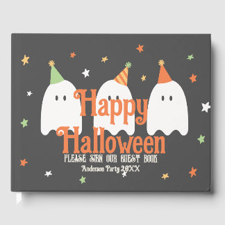 Livre D'or Coupe Vert Orange Fantôme