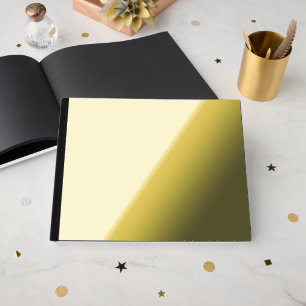 Livre D'or Création en noir personnalisé Ajouter une photo ou