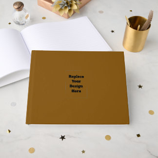 Livre D'or Créez Votre Propre Brun