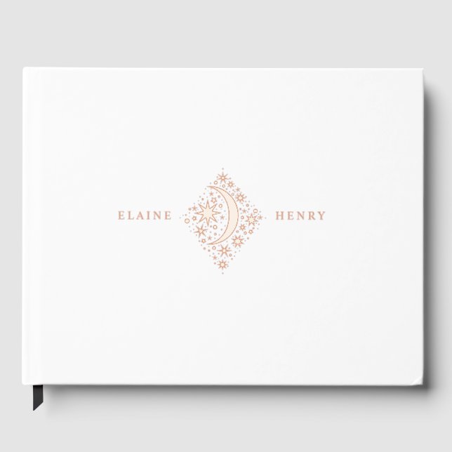 Livre D'or Crescent Moon et étoiles (Recto)