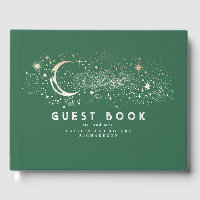 Crescent Moon Starry Nuit Mariage céleste