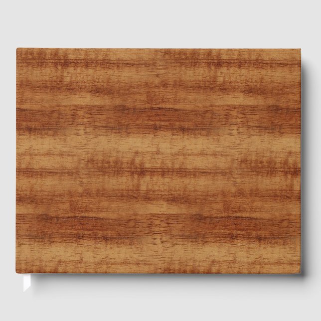 Livre D'or Curly Koa Acacia Grain (Recto)