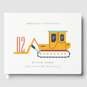 Livre D'or Cute Construction Fourche Ascenseur N'Importe Quel