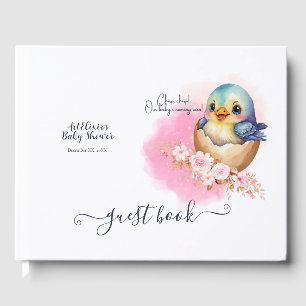 Livre D'or Cute Kawaii Oiseau Oiseau Oiseau Élégant Baby show
