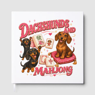 Livre D'or Dachshunds et Mahjong