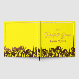 Livre D'or Daffodique Foil Scrapbook Festival de Concours de 