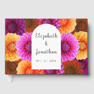 Livre D'or Dahlia Mariage d'automne