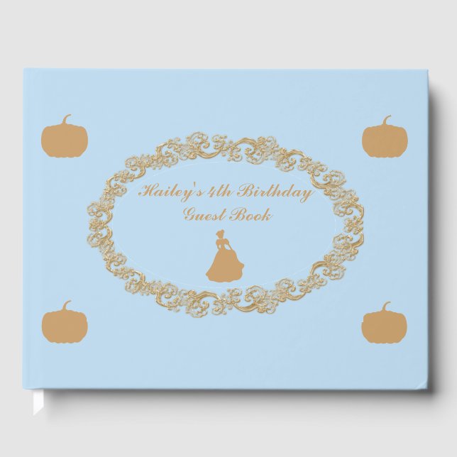 Livre d'or de fête Cendrillon (Recto)
