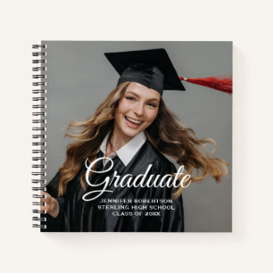 Livre d'or de fête de fin d'études avec photo de d