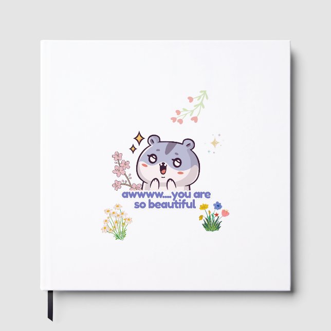 Livre d'or de hamster à l'esthétique mignonne (Recto)