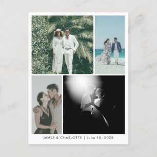 Livre d'or de la carte postale mariage personnalis