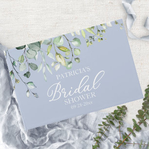 Livre d'or de la fête prénuptiale au eucalyptus ve