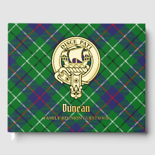 Livre d'or de la réunion de la famille Duncan