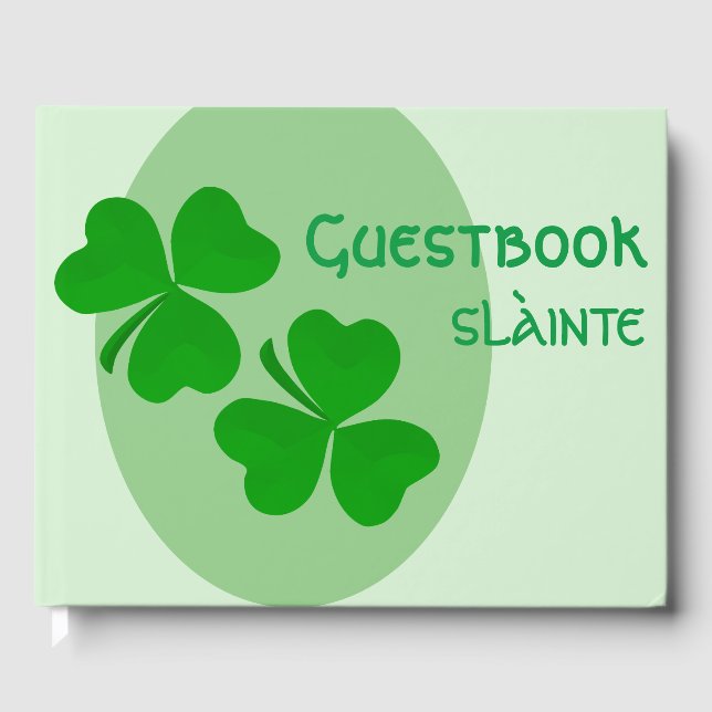 Livre d'or de la Saint-Patrick (Recto)