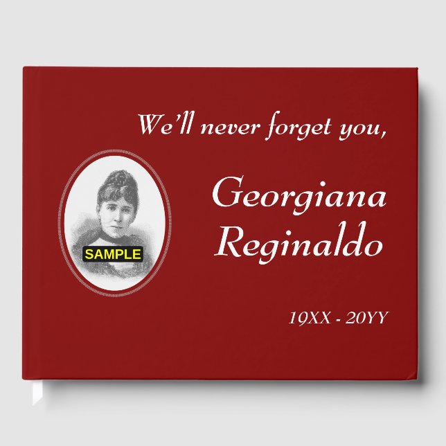 Livre d'or de la Sympathie simple et Customisée (Recto)