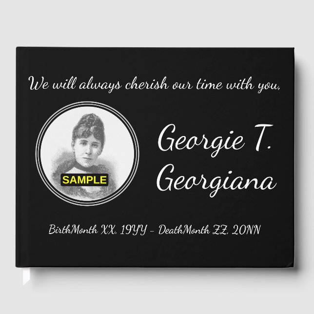 Livre d'or de la sympathie simple et personnalisée (Recto)