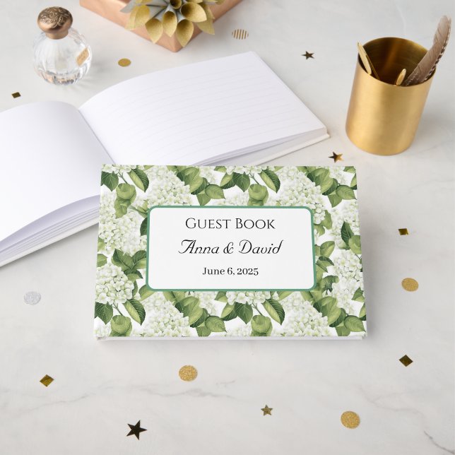 Livre d'or de mariage (Recto ouvert)