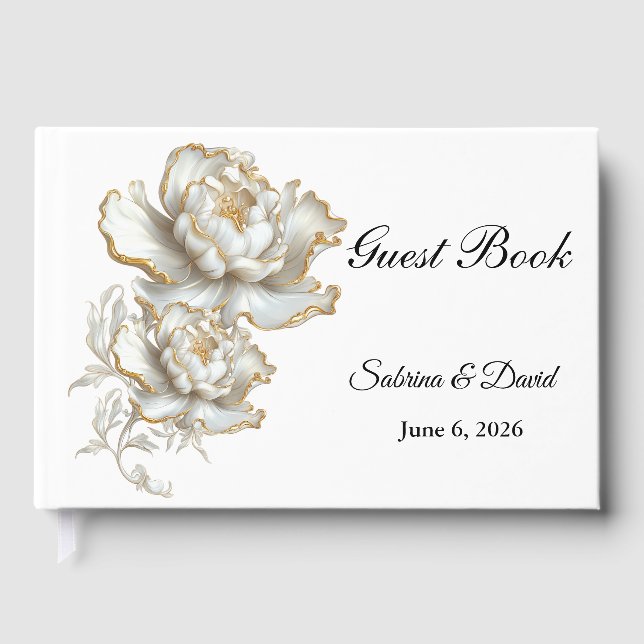 Livre d'or de mariage (Recto)