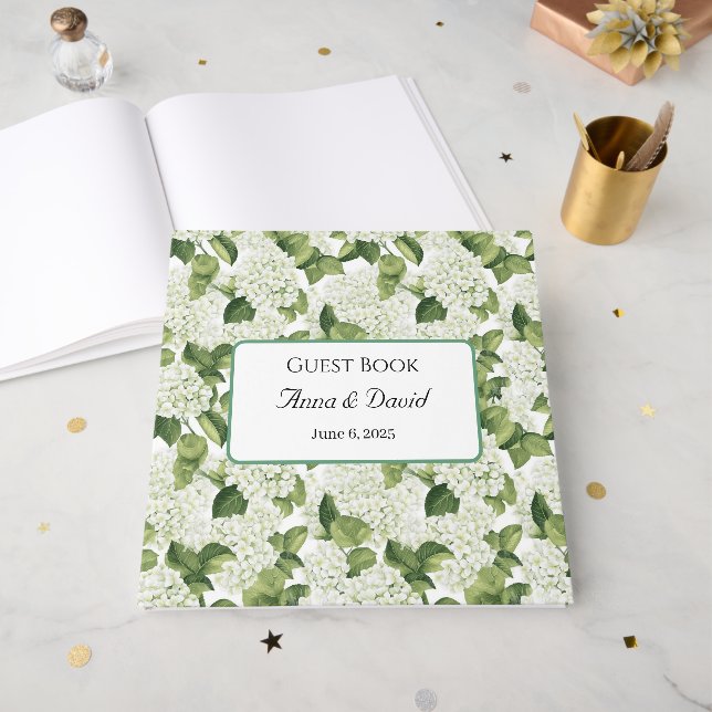 Livre d'or de mariage (Recto ouvert)
