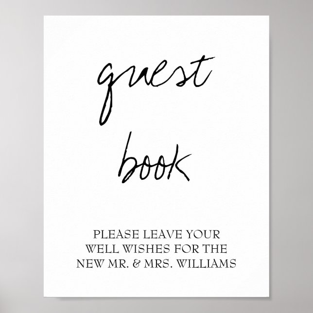 Livre d'or de mariage à calligraphie noire de Bret (Devant)