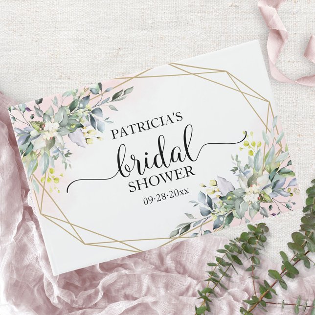 Livre d'or de mariage avec motifs géométriques et  (Créateur téléchargé)