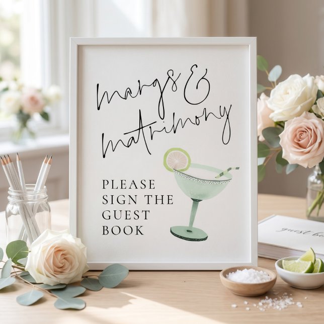 Livre d'or de mariage de Margs Matrimony Signe de  (Créateur téléchargé)